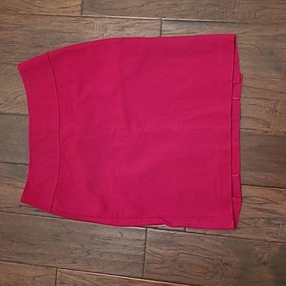 Ann Taylor Red Stretch skirt size 4 - Picture 1 of 6